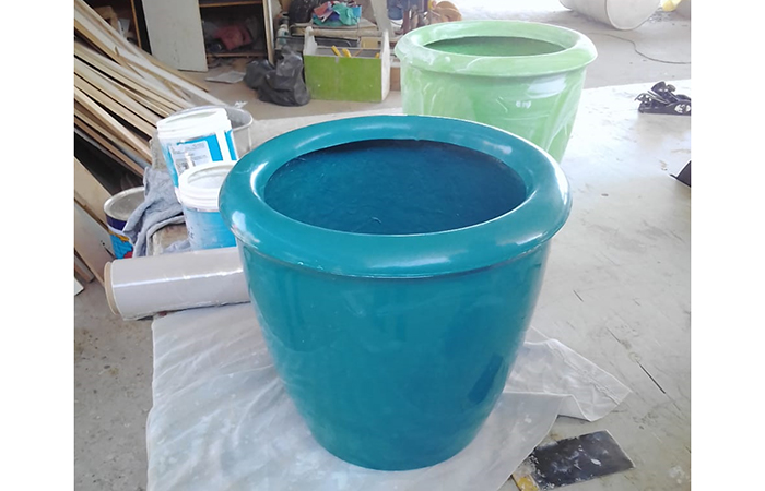 Grp flower pots