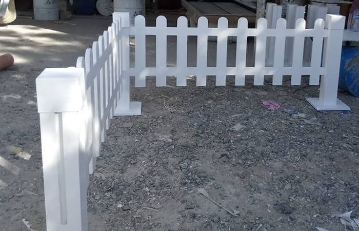 Grp garden fence