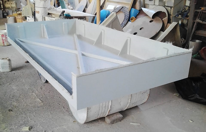 Grp baffle plates